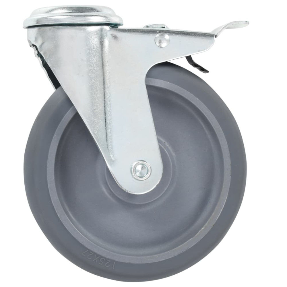 Produktbild för Länkhjul med bulthål 32 st 125 mm