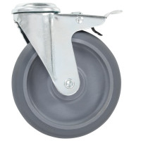 Produktbild för Länkhjul med bulthål 32 st 125 mm