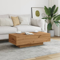 Produktbild för Soffbord artisan ek 100x49,5x31 cm konstruerat trä
