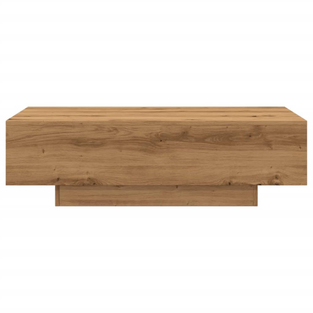 Produktbild för Soffbord artisan ek 100x49,5x31 cm konstruerat trä