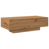Produktbild för Soffbord artisan ek 100x49,5x31 cm konstruerat trä