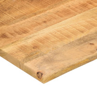 Produktbild för Skrivbordsskiva med kurva 110x60x2,5 cm massivt grovt mangoträ