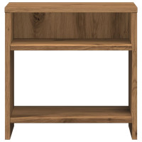 Produktbild för Sängbord 2 st ek 40x30x40 cm konstruerat trä