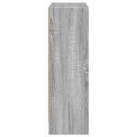 Produktbild för Bokhylla grå sonoma 80x24x76 cm konstruerat trä