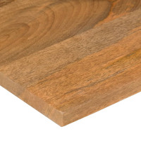 Produktbild för Skrivbordsskiva med kurva 110x50x2,5 cm massivt grovt mangoträ