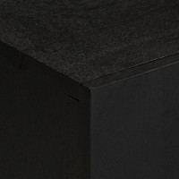 Produktbild för Tv-bänk svart 105x33x46 cm konstruerat trä