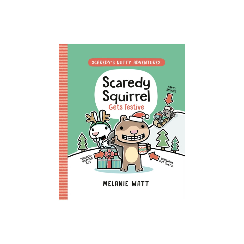Produktbild för Scaredy Squirrel Gets Festive (häftad, eng)