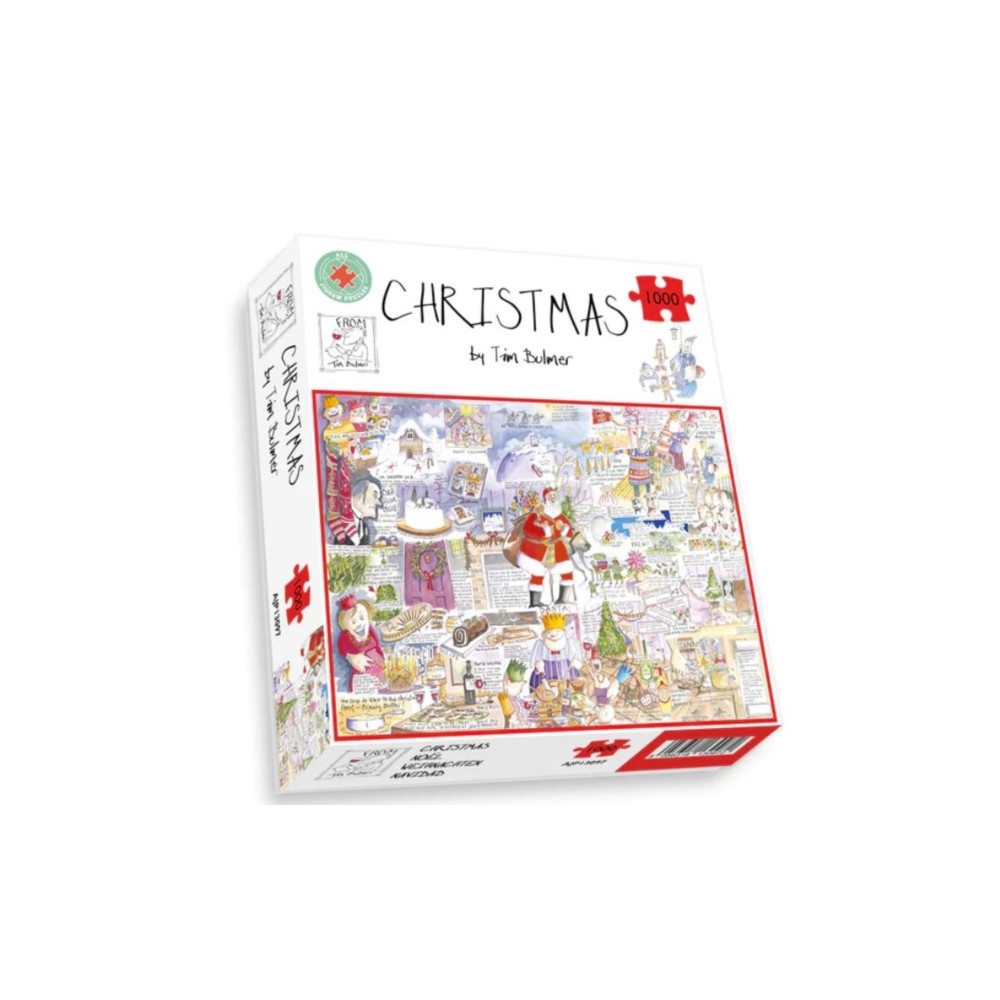 Produktbild för Tim Bulmer's Christmas Jigsaw 1000 Piece Puzzle