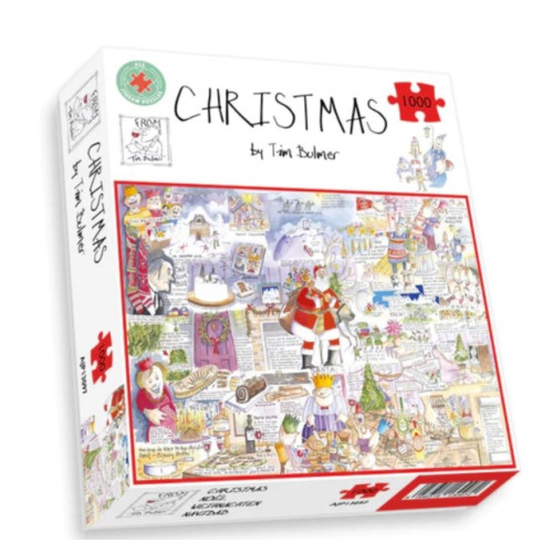 ALL JIGSAW PUZZLES Tim Bulmer's Christmas Jigsaw 1000 Piece Puzzle