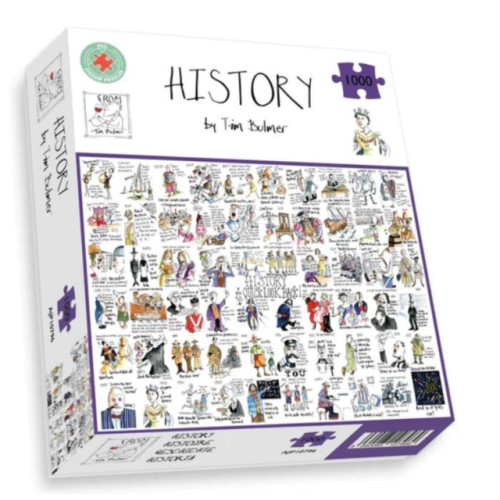 ALL JIGSAW PUZZLES Tim Bulmer's History Jigsaw 1000 Piece Puzzle