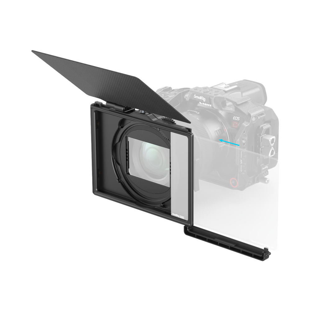Produktbild för SmallRig 4409 Lite Matte Box with Adjustable Clamp