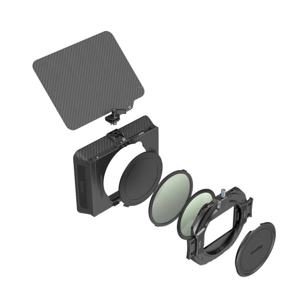 Produktbild för SmallRig 4411 Matte Box with Adjustable Clamp and VND Kit
