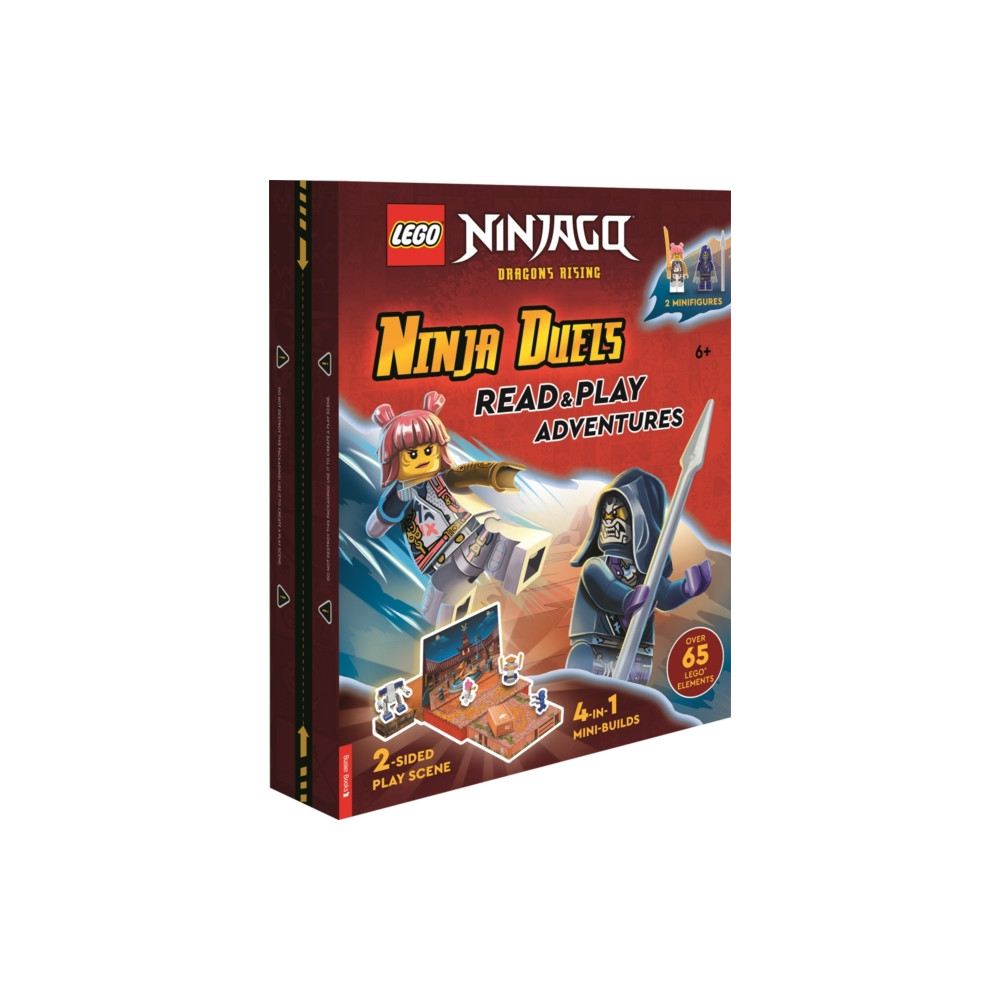 Produktbild för LEGO® NINJAGO®: Ninja Duels (with Sora minifigure, Wolf Mask warrior minifigure, two-sided play scene, four mini-builds and over 65 LEGO® elements)
