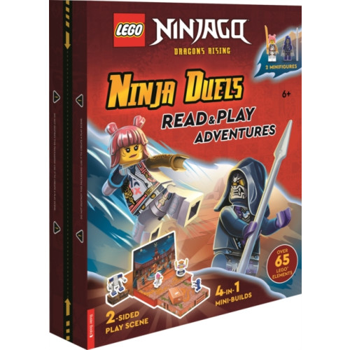 Michael O'Mara Books Ltd LEGO® NINJAGO®: Ninja Duels (with Sora minifigure, Wolf Mask warrior minifigure, two-sided play scene, four mini-builds and over 65 LEGO® elements) (inbunden, eng)