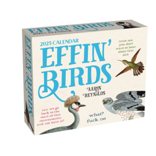 Andrews McMeel Publishing Effin' Birds 2025 Day-to-Day Calendar