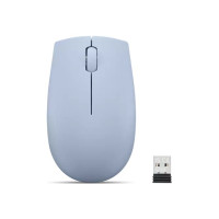 Produktbild för Lenovo 300 Wireless Compact - mus - with battery - 2.4 GHz - frost blue