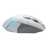 Produktbild för Logitech G G502 X PLUS - mus - 2.4 GHz - vit