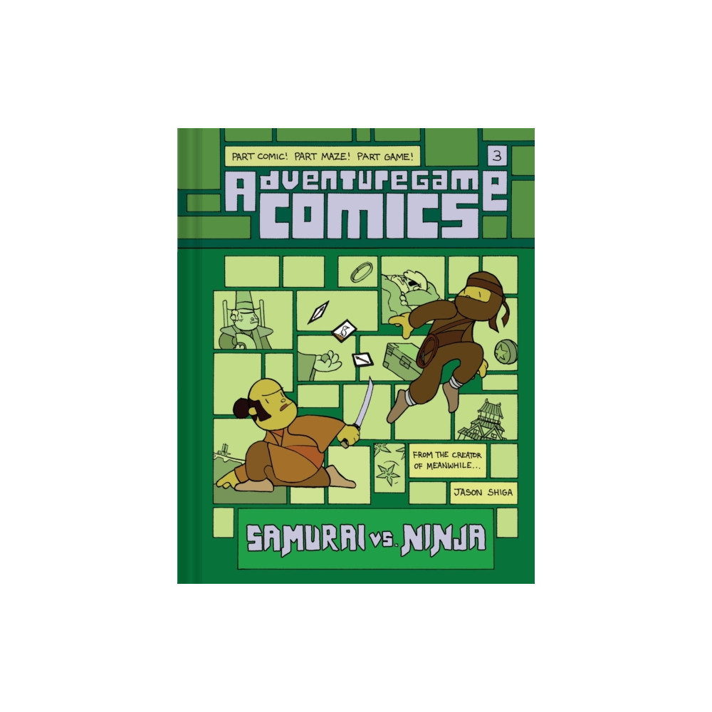 Produktbild för Adventuregame Comics: Samurai vs. Ninja (Book 3) (inbunden, eng)