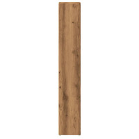 Produktbild för CD-hyllor 2 st artisian ek 21x16x93,5 cm konstruerat trä