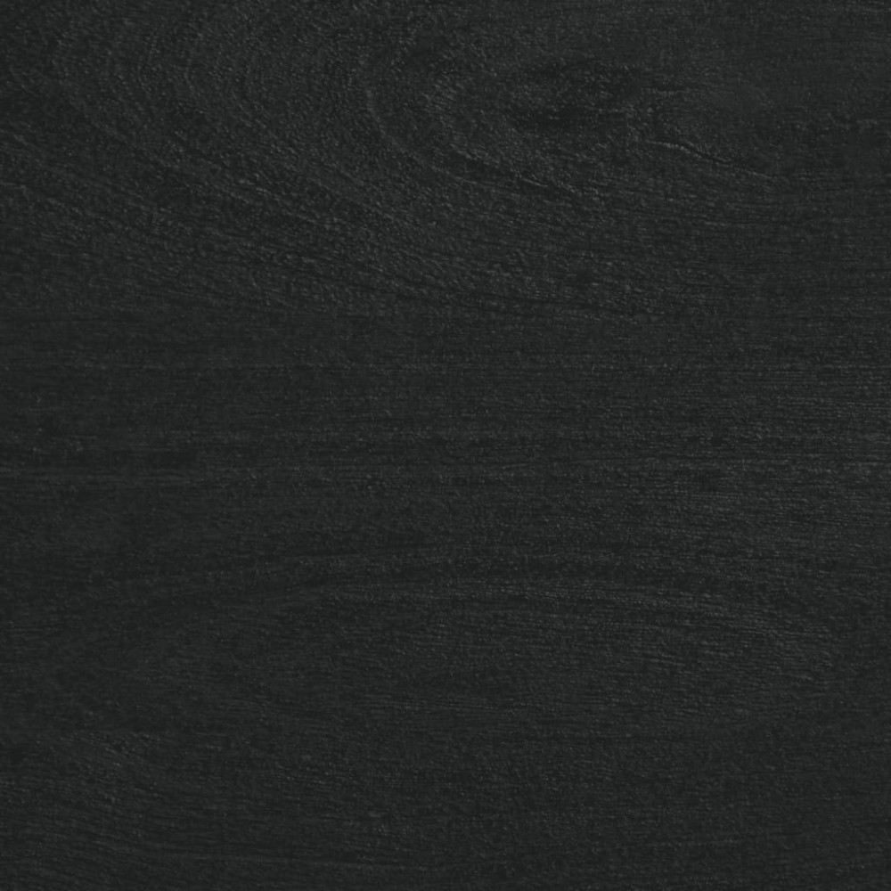 Produktbild för Skänk svart 60x33x75 cm konstruerat trä
