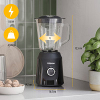 Produktbild för Blender BL-4482 1L Glaskanna 350W puls funktion