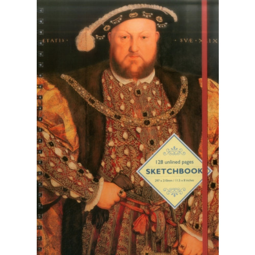 Anness publishing Sketchbook - Portrait of Henry Viii (inbunden, eng)