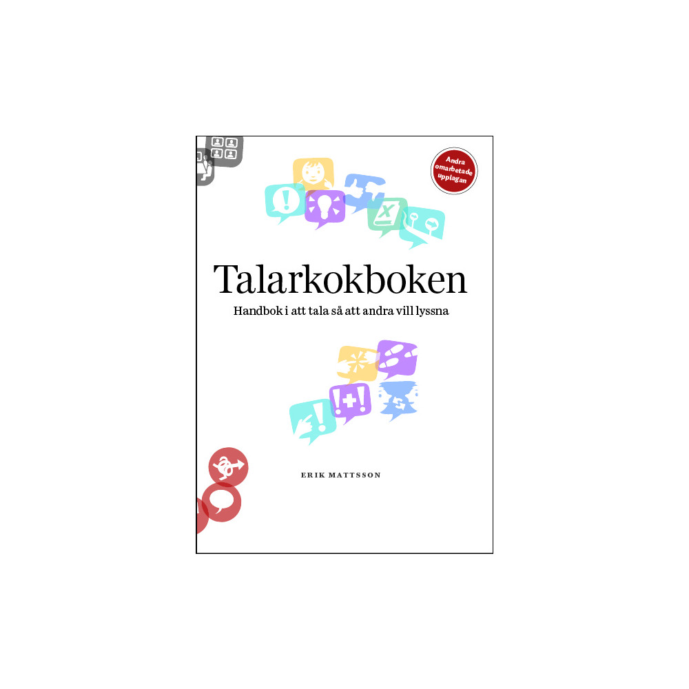 Produktbild för Talarkokboken: Handbok i att tala så att andra vill lyssna (bok, flexband)