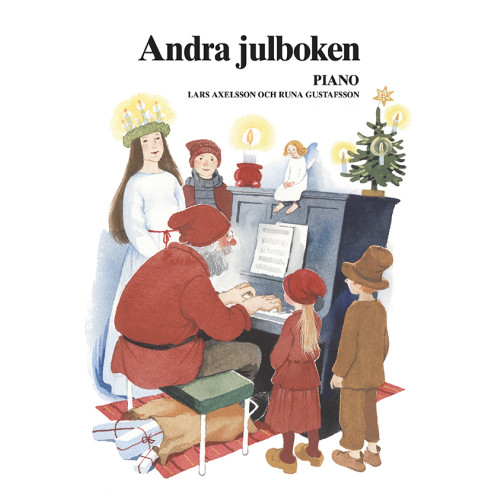 Notfabriken Andra julboken piano (häftad)