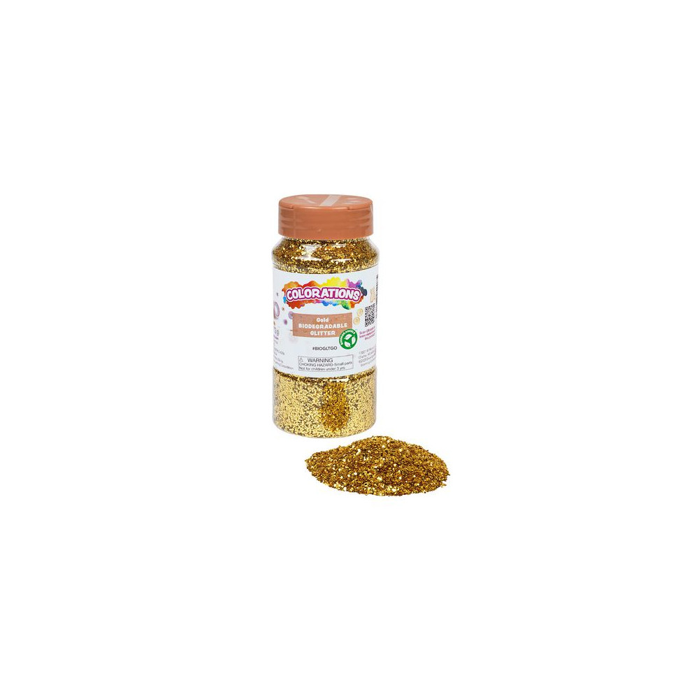 Produktbild för Bioglitter 113gr guld