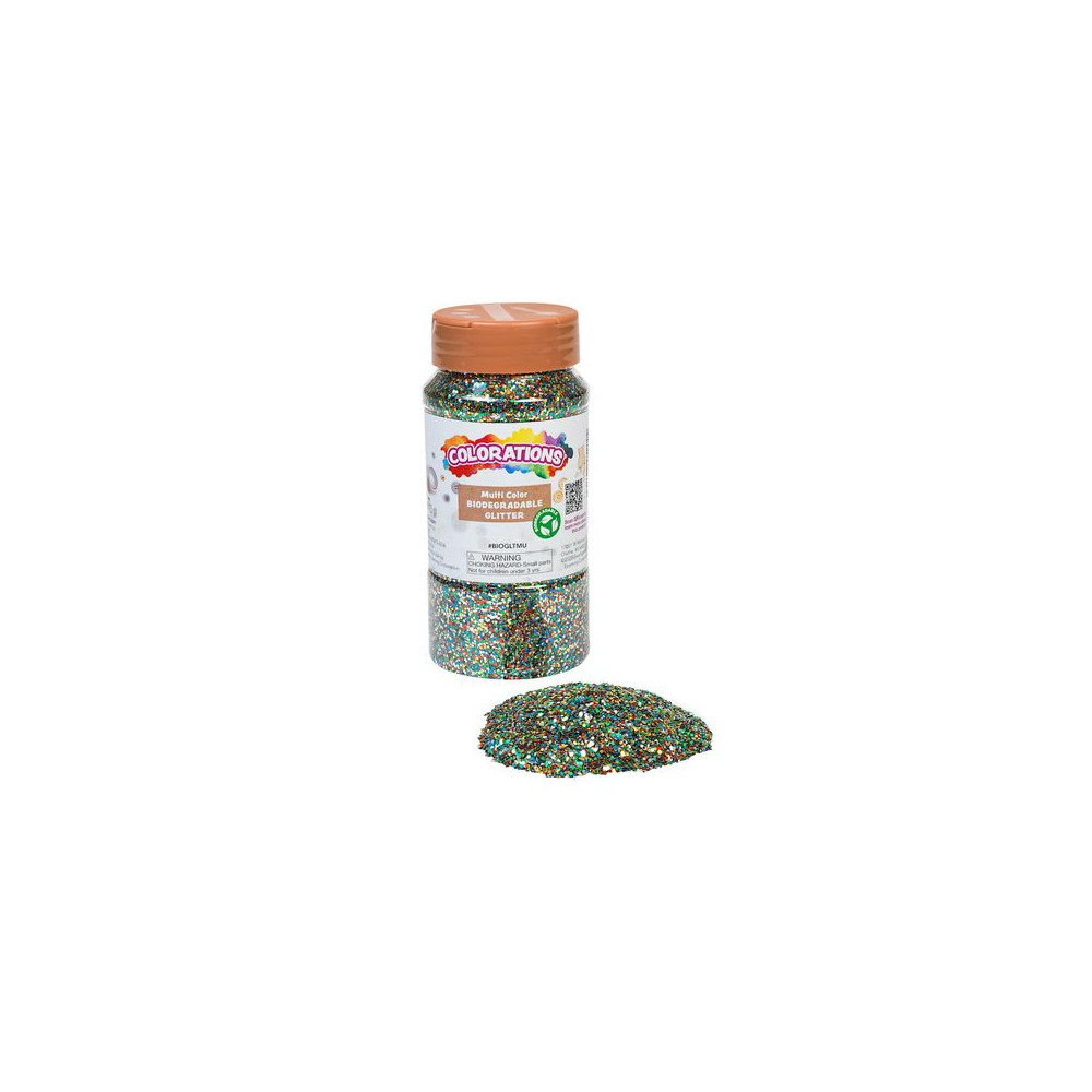 Produktbild för Bioglitter 120gr multi