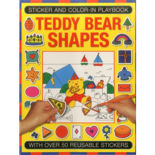 Anness publishing Sticker and Color-in Playbook: Teddy Bear Shapes (häftad, eng)