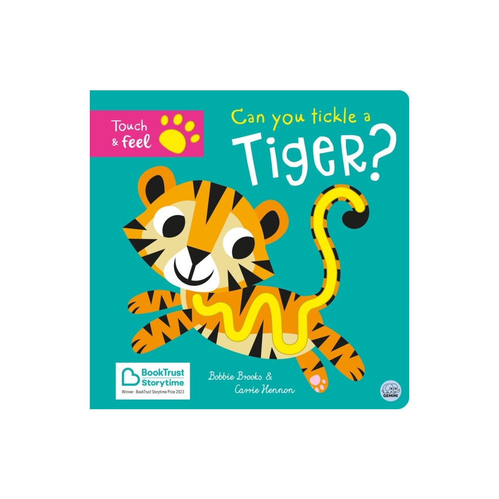 Produktbild för Can you tickle a tiger? (bok, board book, eng)