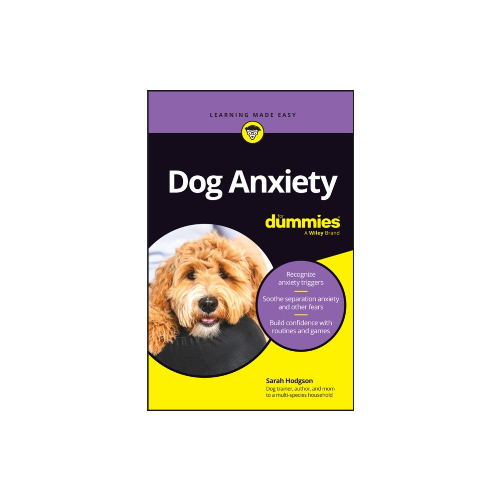 Produktbild för Dog Anxiety For Dummies (häftad, eng)