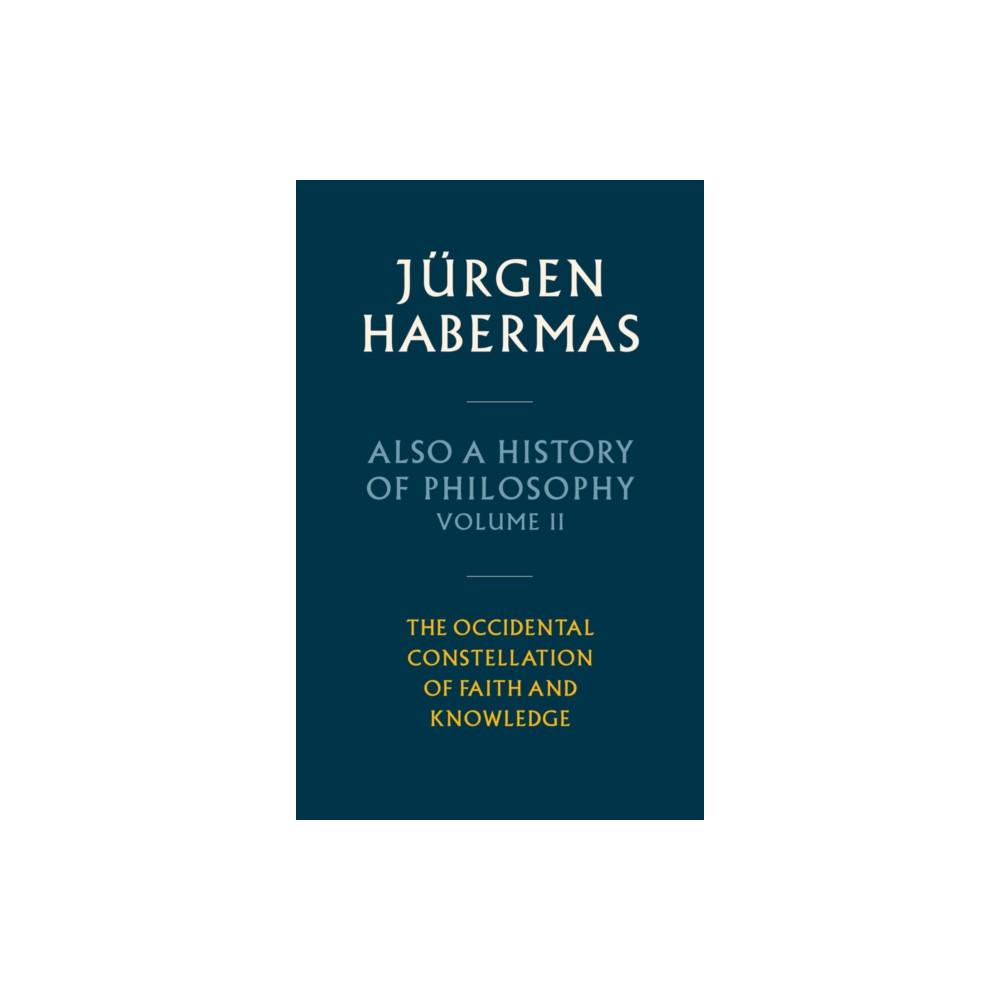 Produktbild för Also a History of Philosophy, Volume 2 (inbunden, eng)