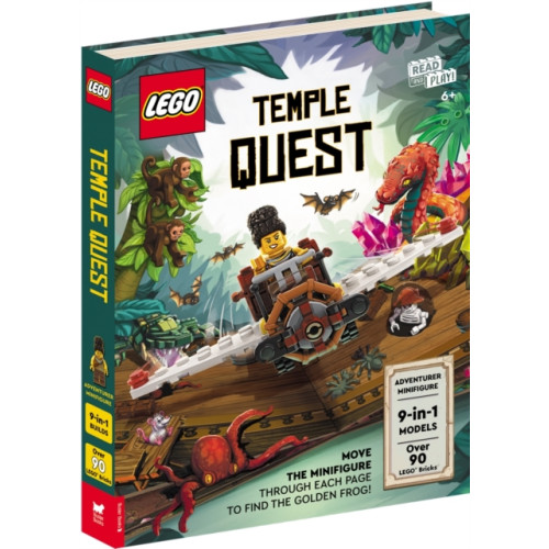 Michael O'Mara Books Ltd LEGO®  Books: Temple Quest (with adventurer minifigure, nine buildable models, play scenes and over 90 LEGO elements) (inbunden, eng)