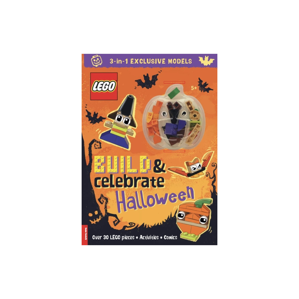 Produktbild för LEGO® Books: Build & Celebrate Halloween (includes over 30 pieces) (häftad, eng)