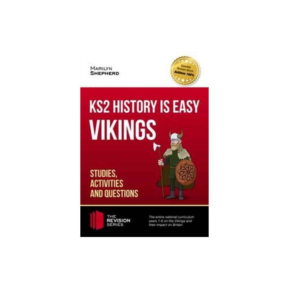 Produktbild för KS2 History is Easy: Vikings (Studies, Activities & Questions) Achieve 100% (häftad, eng)