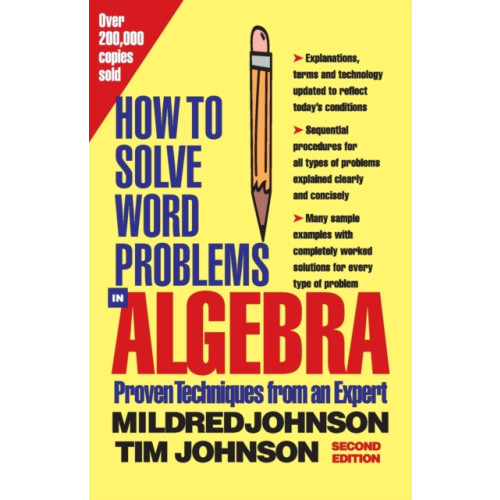 McGraw-Hill Education - Europe How to Solve Word Problems in Algebra (häftad, eng)