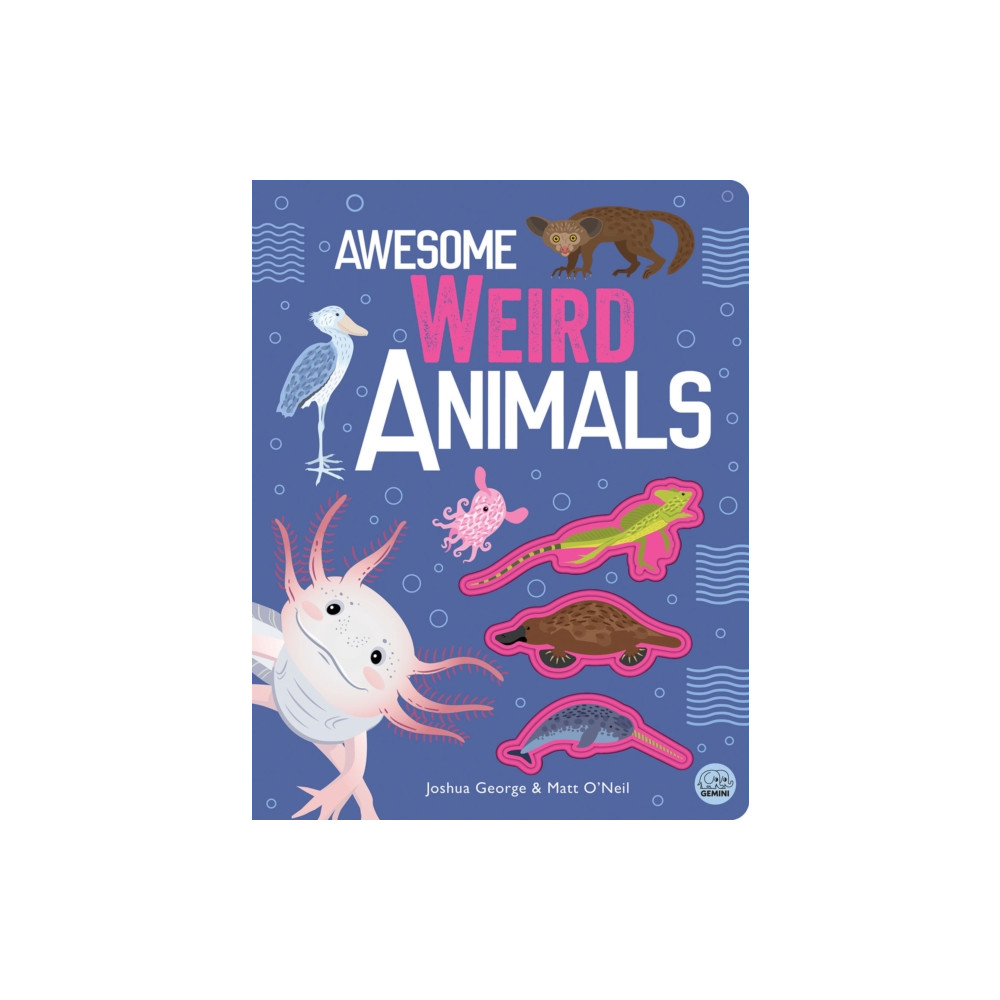 Produktbild för Awesome Weird Animals (inbunden, eng)