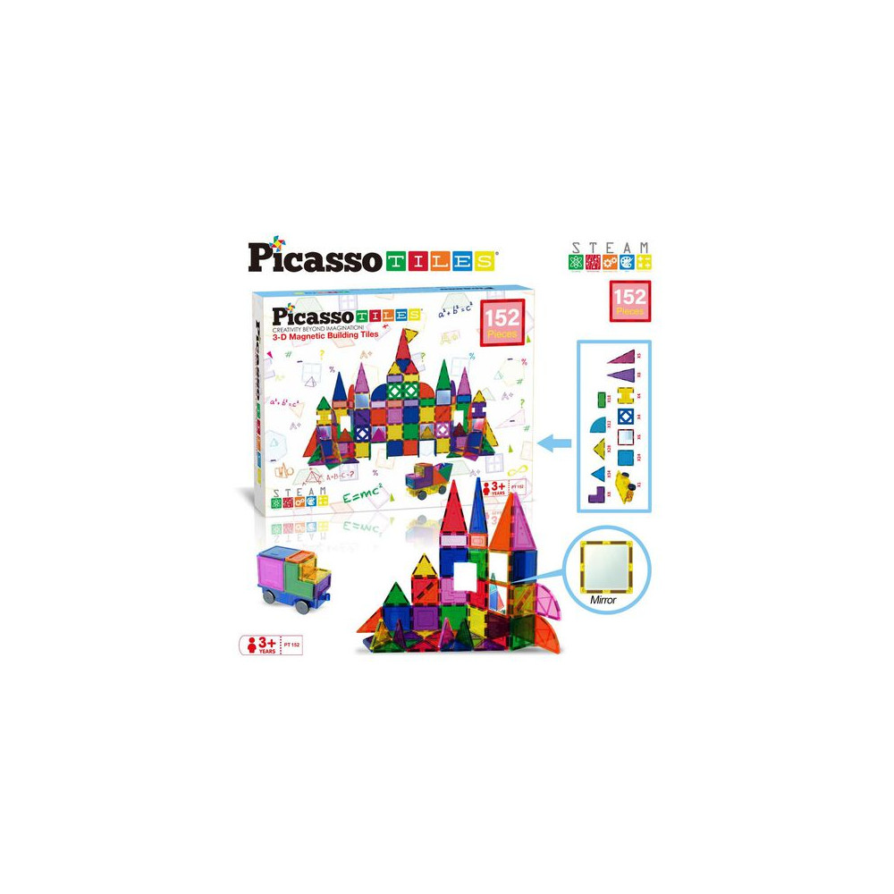 Produktbild för Picasso magnetset 152 delar