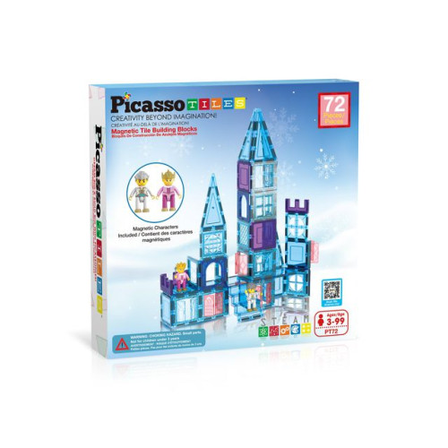 PicassoTiles Picasso magnetset Vinter 72 delar