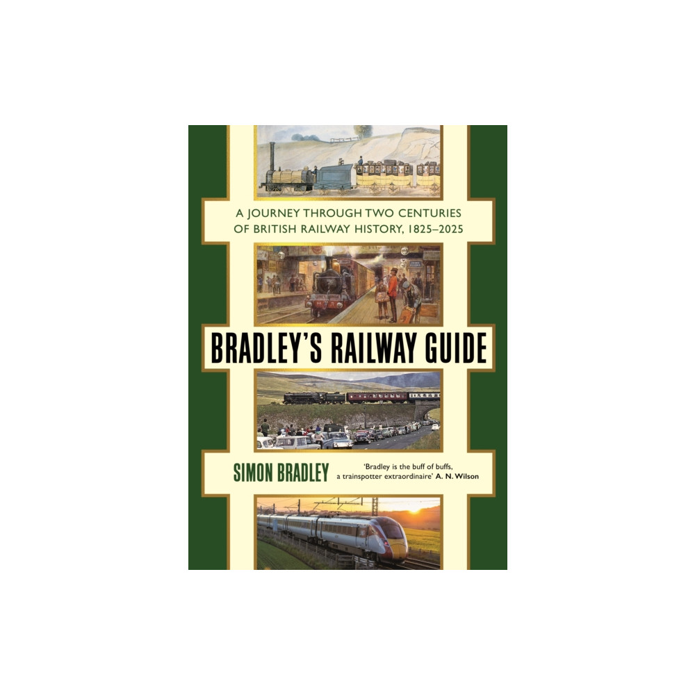 Produktbild för Bradley's Railway Guide (inbunden, eng)