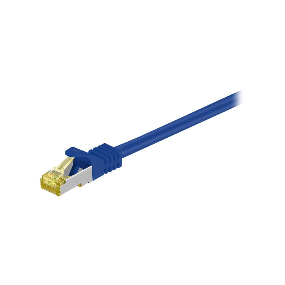 Produktbild för goobay patch-kabel - 3 m - blå