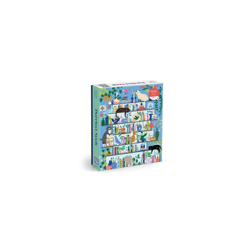 Produktbild för Purrfect Nook 1000 Piece Puzzle (bok, eng)