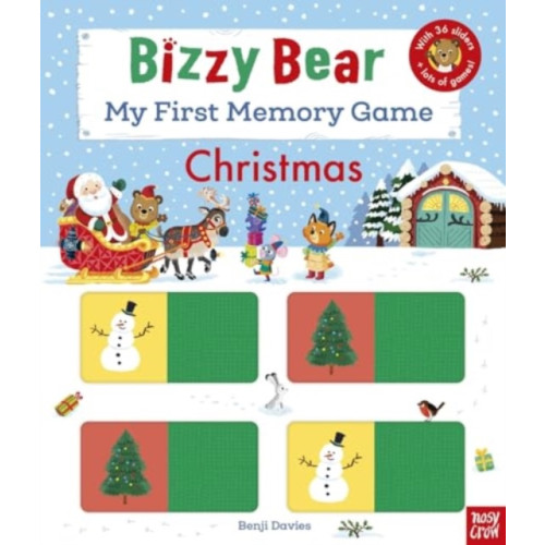 Nosy Crow Ltd Bizzy Bear: My First Memory Game Book: Christmas (bok, board book, eng)