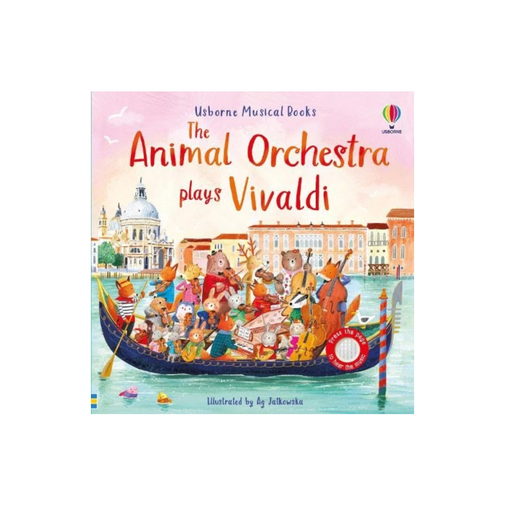 Produktbild för The Animal Orchestra Plays Vivaldi (bok, board book, eng)