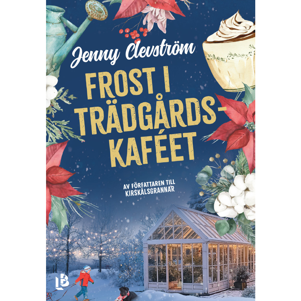 Produktbild för Frost i trädgårdskaféet (bok, danskt band)