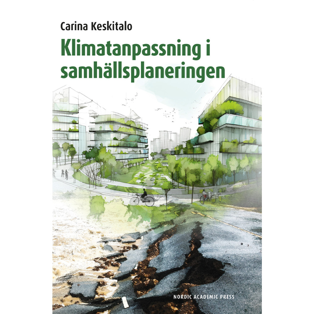 Produktbild för Klimatanpassning i samhällsplaneringen (häftad)