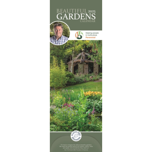 Beautiful Gardens, Alan Titchmarsh Slim Calendar 2025 (häftad, eng)