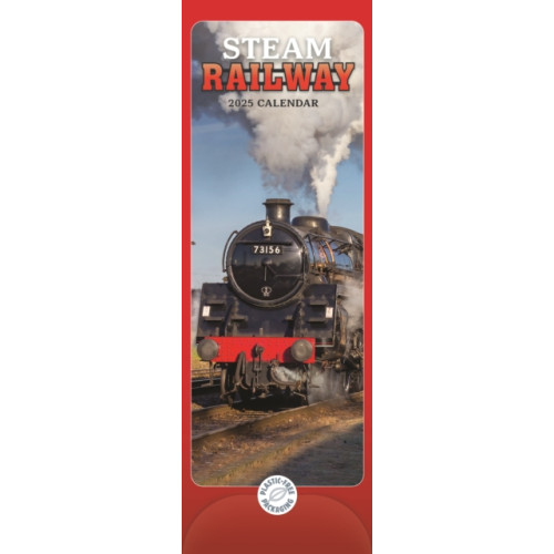 Carousel Calendars Steam Railway Slim Calendar 2025 (häftad, eng)